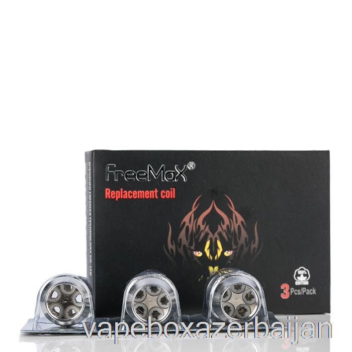 E-Juice Vape FreeMax FireLuke Mesh Pro Replacement Coils 0.15ohm FireLock Duodenary Coils